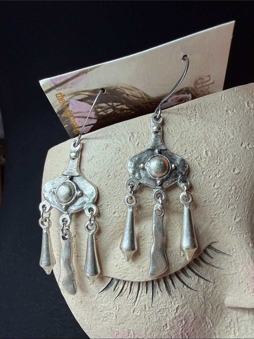 Silver-Tone Dangling Chandelier Earrings - Women Jewelry